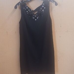 Elegant Black Sleeveless Dress